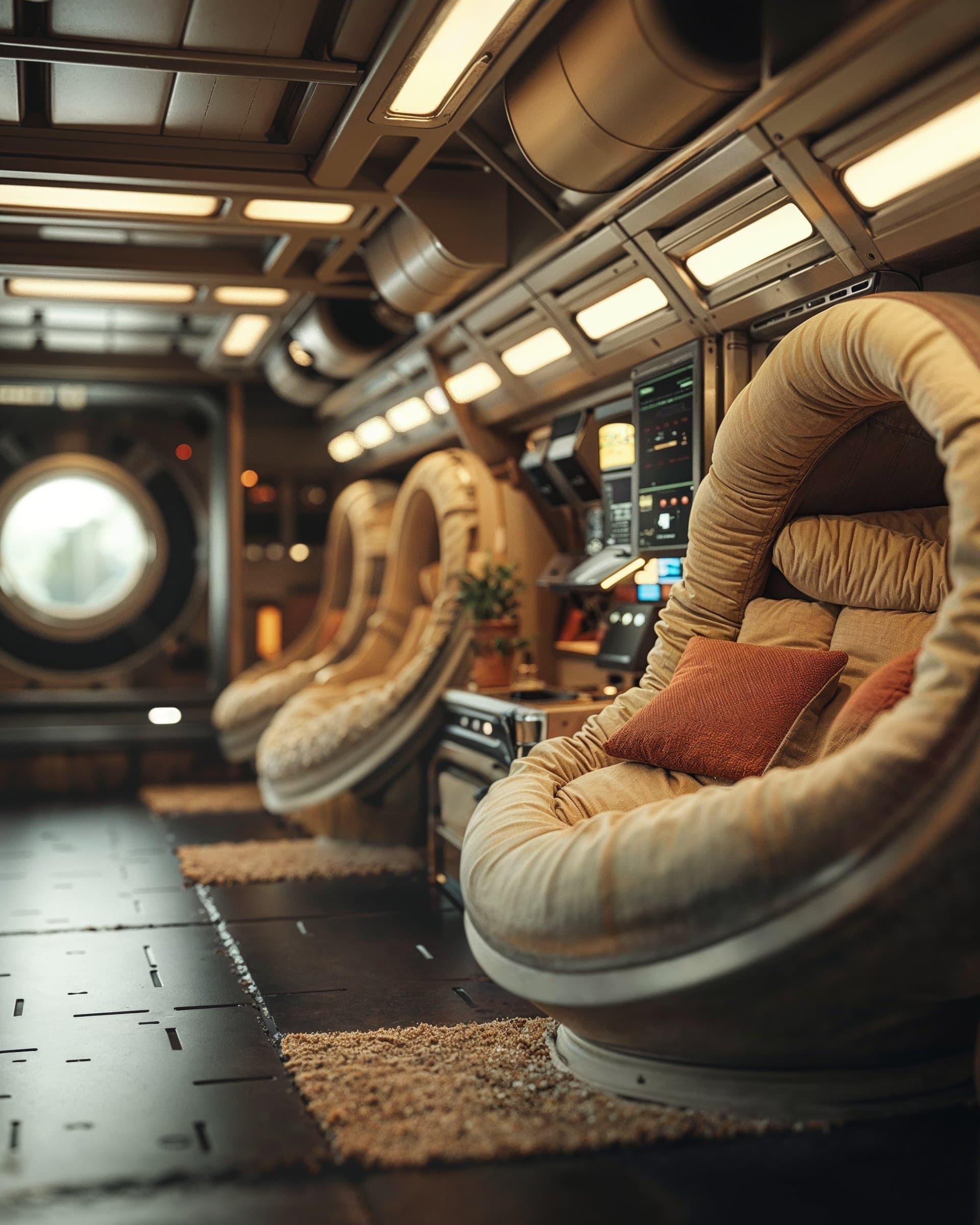 Chair pods modular design